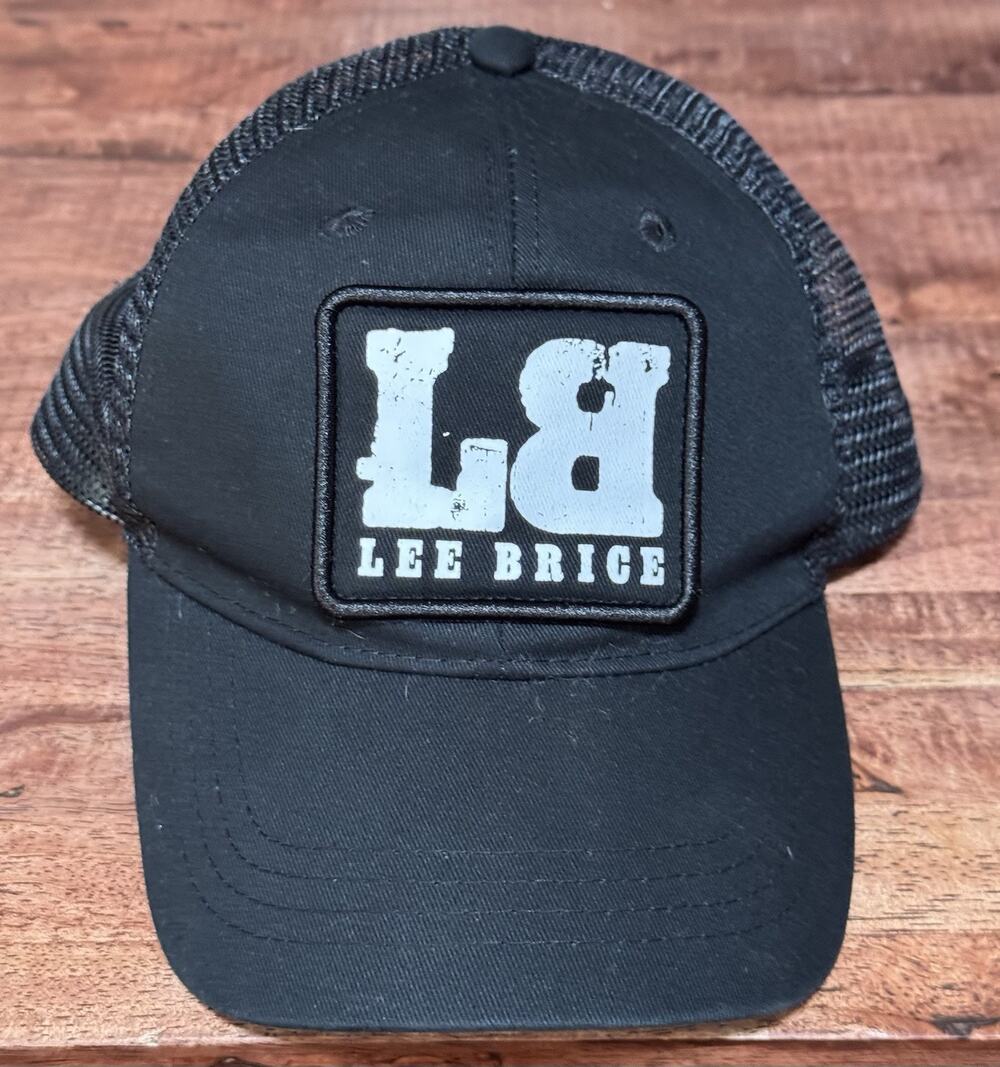 Lee Brice Truckers Hat Cap Mesh Black